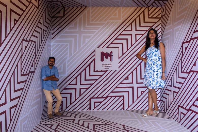 Enter the Museum of Illusions in Dubai and be amazed!