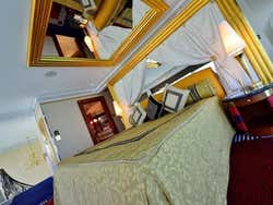 A bed in the Burj Al Arab